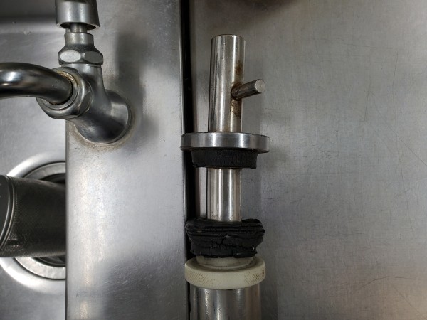 曲がったシャフト