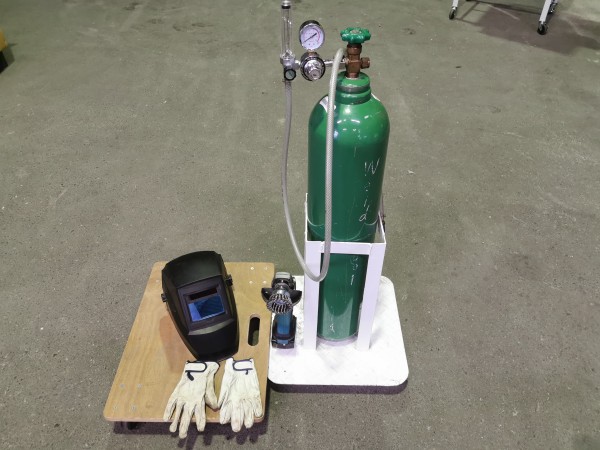 半自動溶接に必要な道具,皮手袋,溶接面