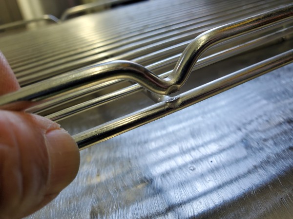 外れた点付け溶接