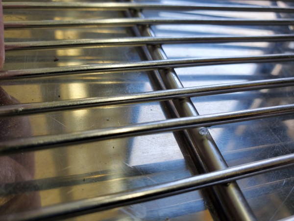 ステンレス溶接の外れた箇所