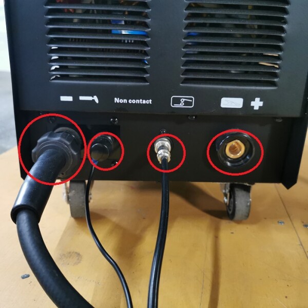 WT-100Sケーブル接続