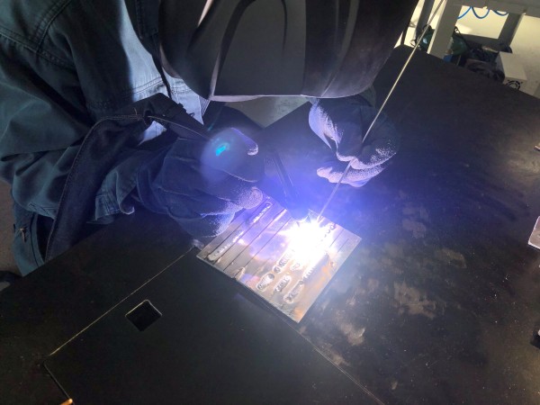 アルミをTIG溶接