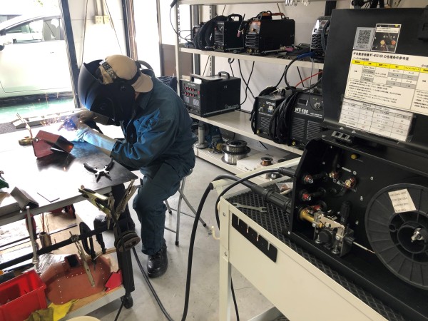 半自動溶接,ノンガス溶接,初心者,溶接講習