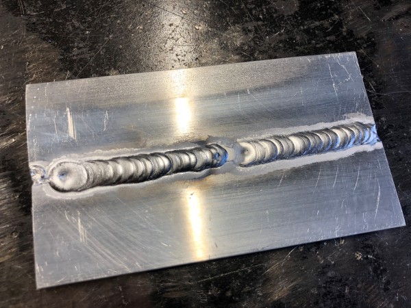 TIGでアルミ溶接