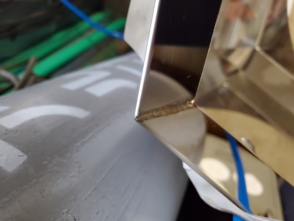 マイクロTIG溶接焼け無し