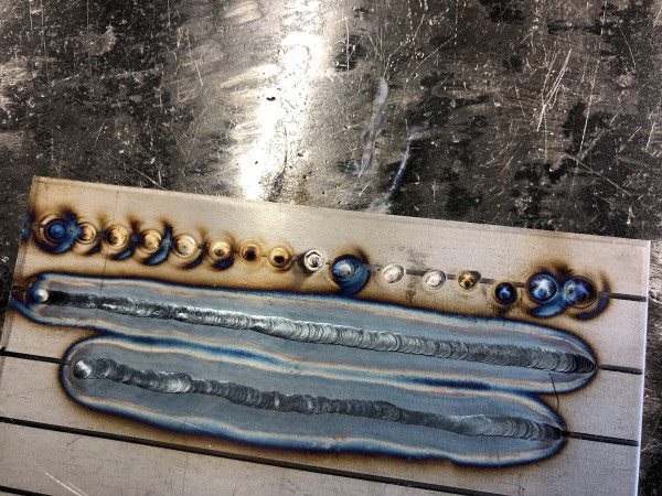 溶融プールの状態