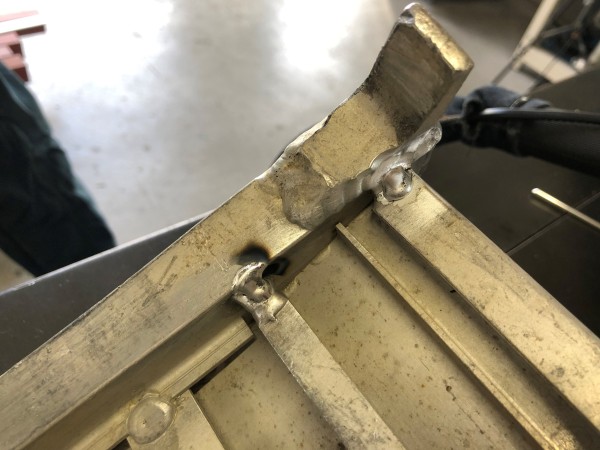 アルミスロープ,アルミ溶接,TIG溶接