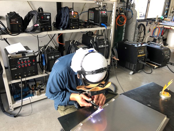 ステンレス,厨房,キッチン,マイクロTIG溶接,TIG溶接