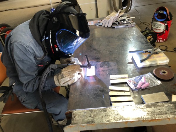 TIG溶接,SUS,ステンレス,ナメ付け溶接,共付け溶接,練習