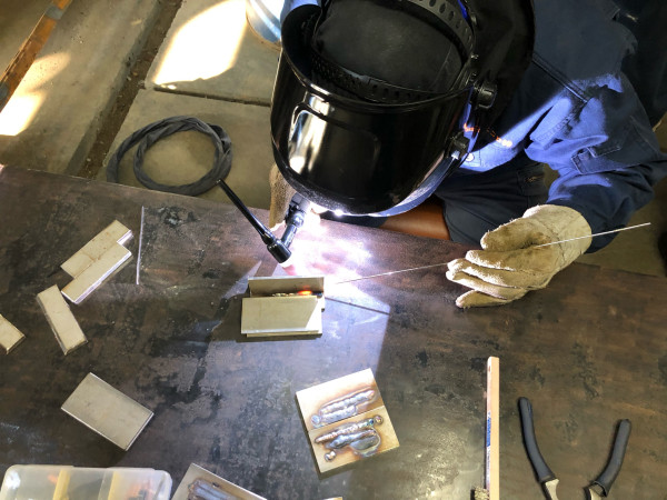 TIG溶接,SUS,ステンレス,隅肉溶接,練習