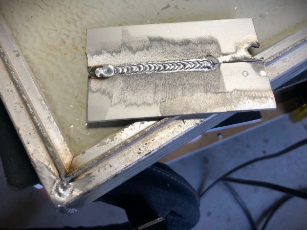 TIG溶接,アルミ溶接,アルマイト処理,研磨