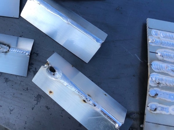 TIG溶接,アルミ溶接,角継手,ナメ付け,共付け,講習