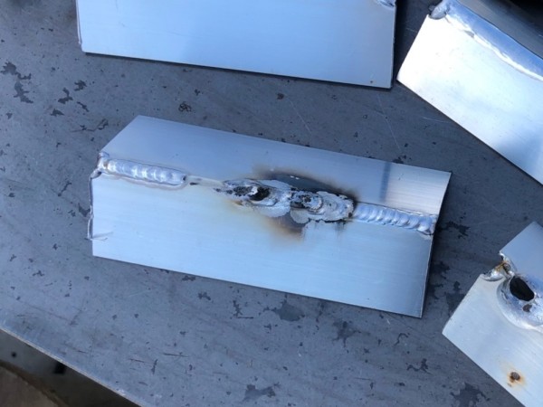 TIG溶接,アルミ溶接,角継手,講習