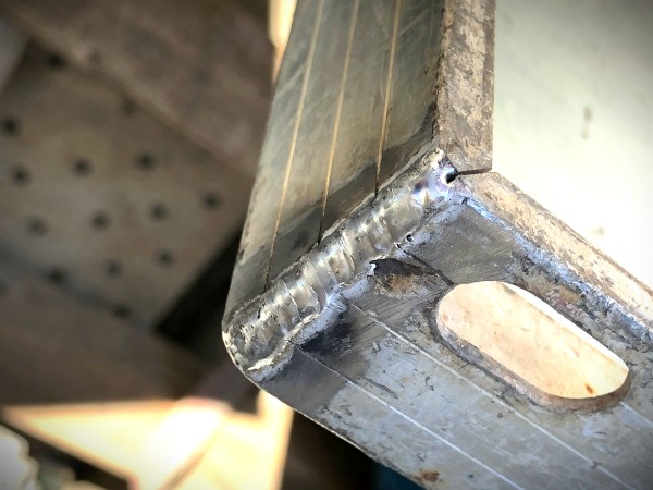 防音パネル,アルミフレーム,割れ,補修,TIG溶接,アルミ溶接,角継手