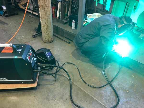 アルミ溶接,MIG溶接,半自動溶接機