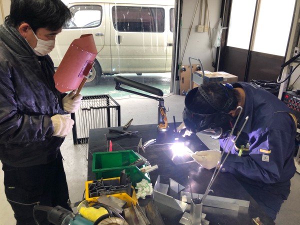 TIG溶接,アルミ溶接,講習