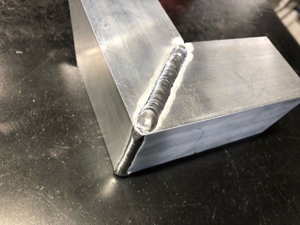 TIG溶接,アルミ溶接,アルミアングル