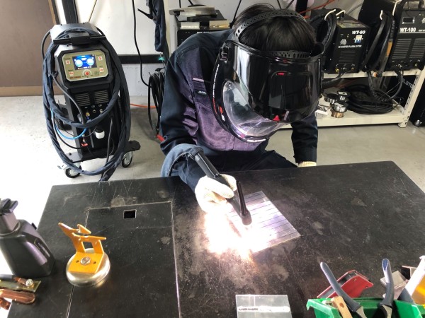 TIG溶接,アルミ溶接,ナメ付け,初心者,溶接講習
