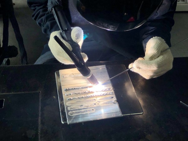 TIG溶接,アルミ溶接,初心者,溶接講習
