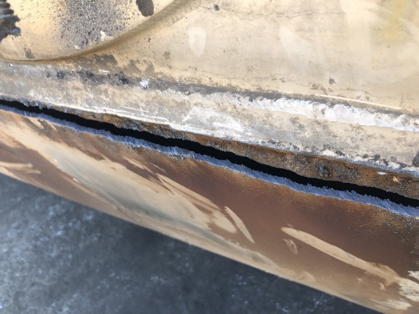 ステンレスタンク,プラズマ切断,プラズマ切断機,WT-100S