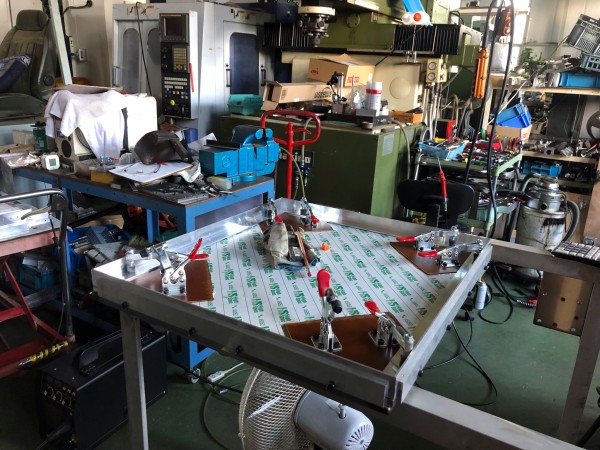 半自動溶接,アルミ溶接,アルミアングル