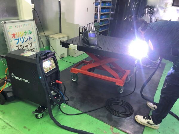 TIG溶接機,WT-TIG320S,納品,取扱説明