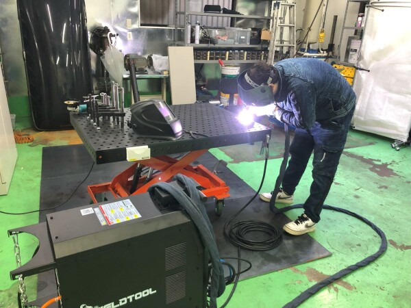 TIG溶接機,WT-TIG320S,納品,取扱説明