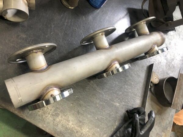 ステンレス配管を溶接