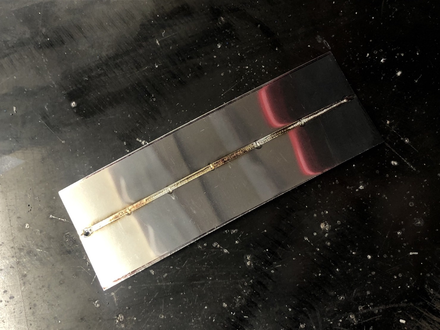 レーザー溶接SUS0.5t