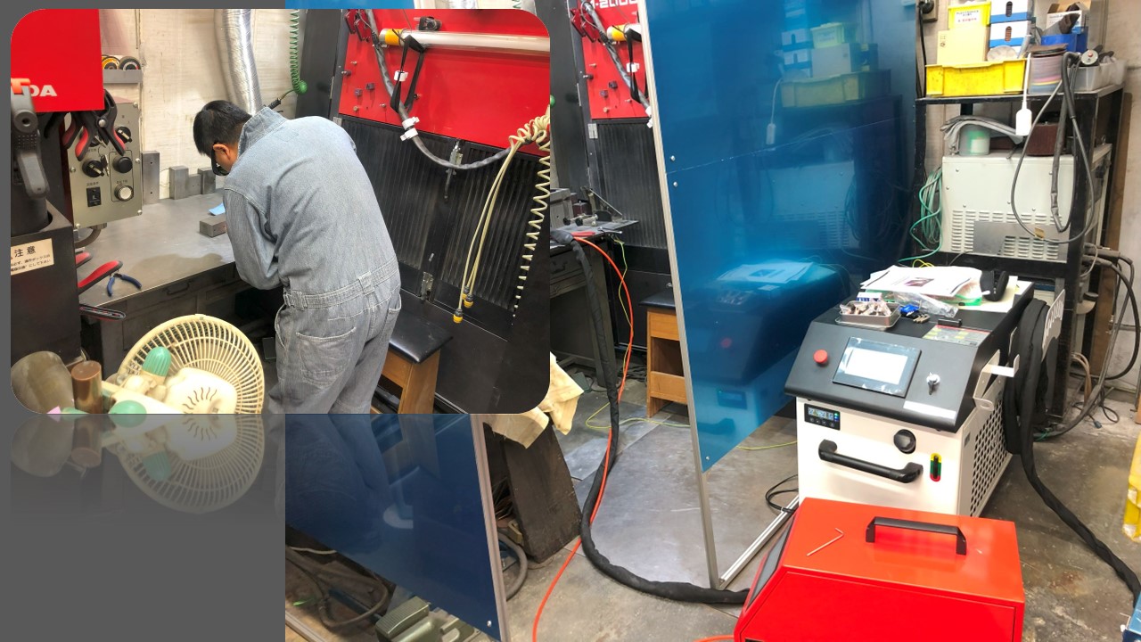 ファイバーレーザー溶接機WT-FL1500を納品