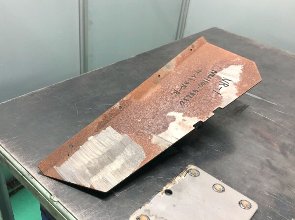 ファイバーレーザー溶接機 WT-FL2000で錆落とし