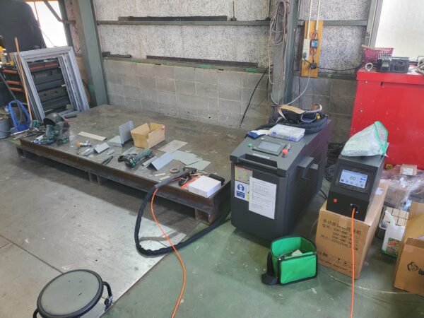 2台目ファイバーレーザー