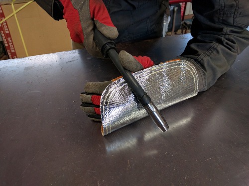 半自動溶接用スパッターガード